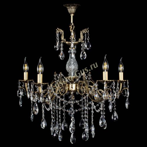 Люстра бронзовая Кассандра Алфея №5/1 журавлик в Магнитогорске Гусь Хрустальный