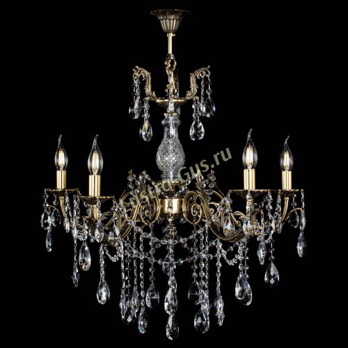 Люстра бронзовая Кассандра Алфея №5/1 журавлик в Магнитогорске Гусь Хрустальный