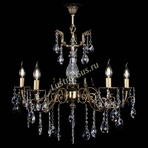 Люстра бронзовая Кассандра Алфея №5/2 баден в Магнитогорске Гусь Хрустальный