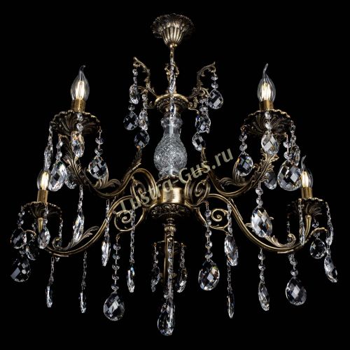 Люстра бронзовая Кассандра Алфея №5/2 баден в Магнитогорске Гусь Хрустальный
