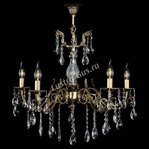 Люстра бронзовая Кассандра Алфея №5/2 журавлик в Магнитогорске Гусь Хрустальный