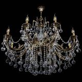 Люстра бронзовая Кассандра Алфея №8/1 шар в Магнитогорске