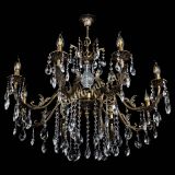 Люстра бронзовая Кассандра Алфея №8/2 журавлик в Магнитогорске