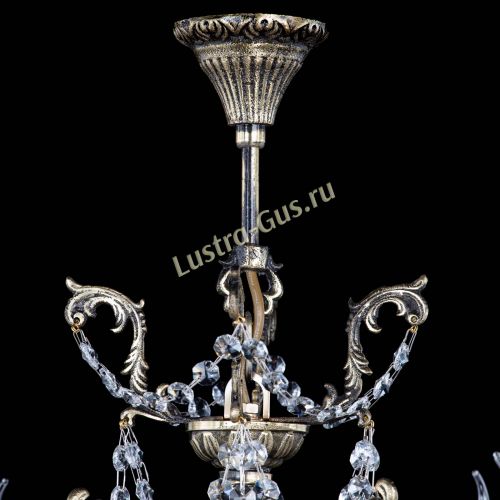 Люстра бронзовая Матильда №4 Шар в Магнитогорске Гусь Хрустальный