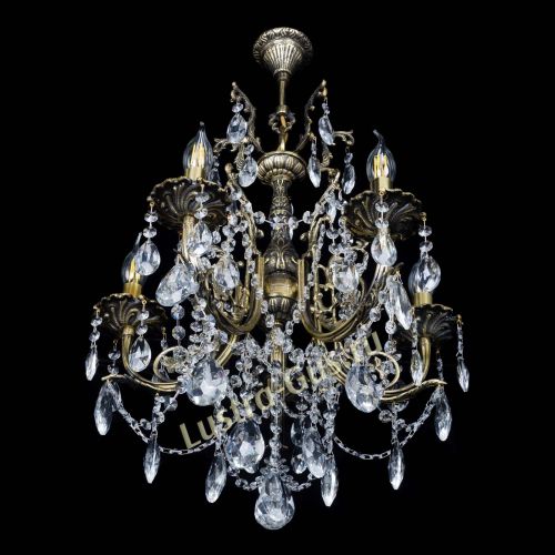 Люстра бронзовая Матильда №5 Журавлик в Магнитогорске Гусь Хрустальный