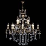 Люстра бронзовая Мелания №12/2 шар в Магнитогорске