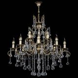 Люстра бронзовая Мелания №12/2 шар в Магнитогорске