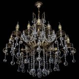 Люстра бронзовая Мелания №12/2 шар в Магнитогорске