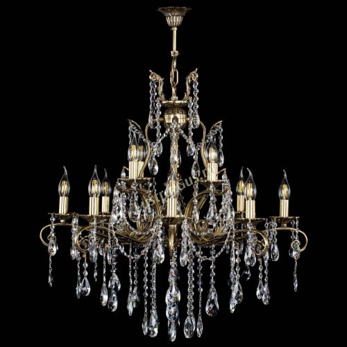 Люстра бронзовая Мелания №12/2 журавлик в Магнитогорске Люстра бронзовая Мелания №12/2 журавлик в Магнитогорске