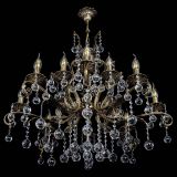 Люстра бронзовая Мелания №12/1 шар в Магнитогорске