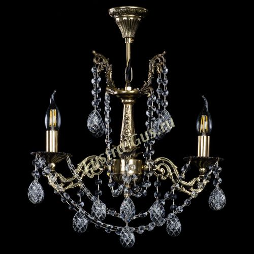 Люстра Мелания 2 лампы Баден в Магнитогорске Гусь Хрустальный