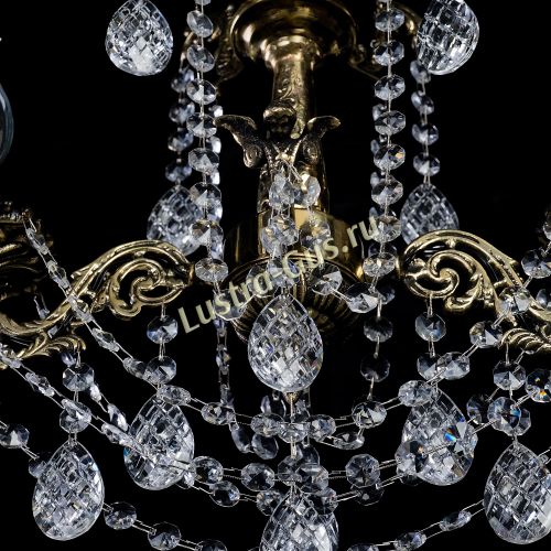 Люстра Мелания 2 лампы Баден в Магнитогорске Гусь Хрустальный