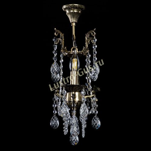 Люстра Мелания 2 лампы Баден в Магнитогорске Гусь Хрустальный