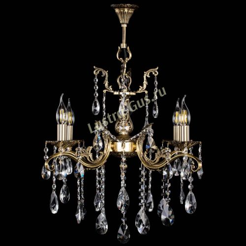 Люстра бронзовая Милана №4 лучик в Магнитогорске Гусь Хрустальный