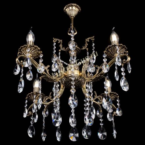 Люстра бронзовая Милана №4 лучик в Магнитогорске Гусь Хрустальный