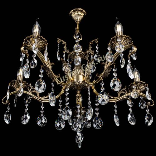 Люстра бронзовая Милана №5/2 баден в Магнитогорске Гусь Хрустальный