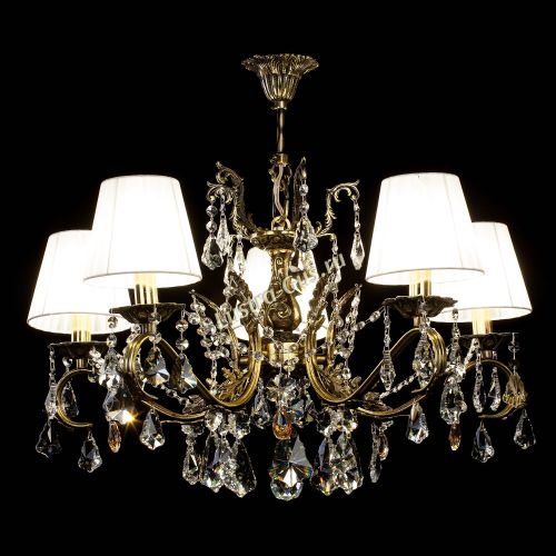 Люстра бронзовая Милана №5 Дубик Прованс в Магнитогорске Гусь Хрустальный