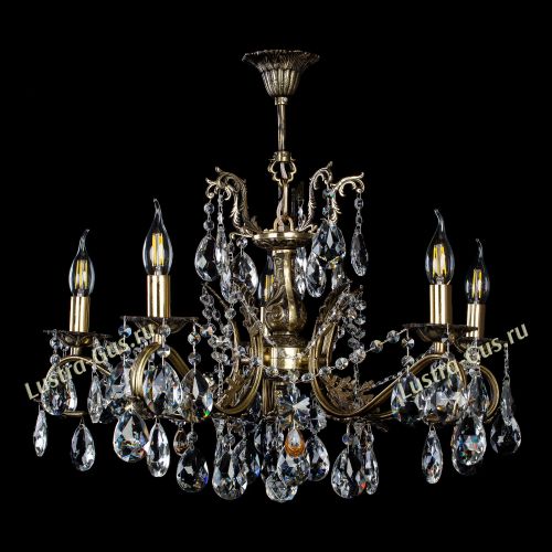 Люстра бронзовая Милана №5 в Магнитогорске Гусь Хрустальный