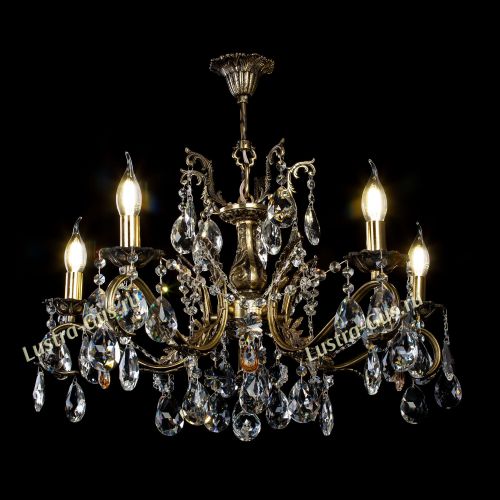 Люстра бронзовая Милана №5 в Магнитогорске Гусь Хрустальный