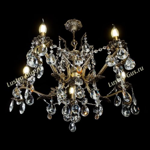 Люстра бронзовая Милана №5 в Магнитогорске Гусь Хрустальный