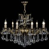 Люстра бронзовая Милана №9/2 шар в Магнитогорске