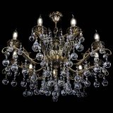 Люстра бронзовая Милана №9/2 шар в Магнитогорске