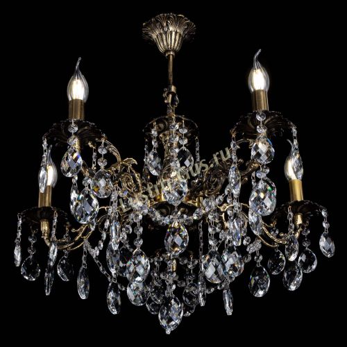 Люстра бронзовая Муза №5 баден в Магнитогорске Гусь Хрустальный