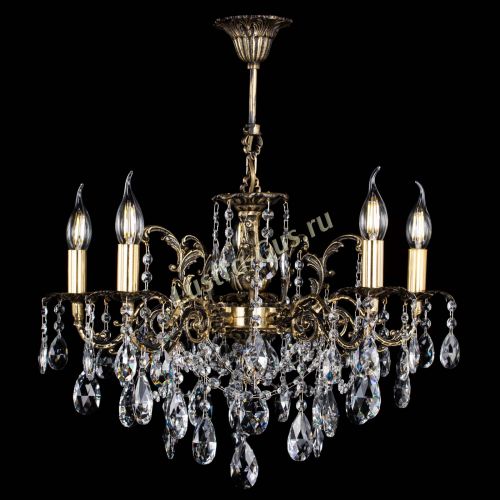 Люстра бронзовая Муза №5 журавлик в Магнитогорске Гусь Хрустальный