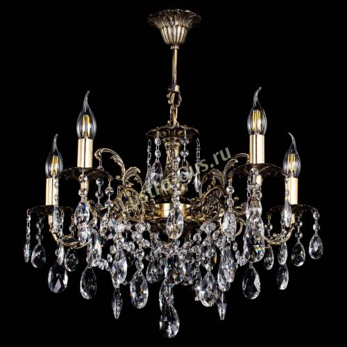 Люстра бронзовая Муза №5 журавлик в Магнитогорске Гусь Хрустальный