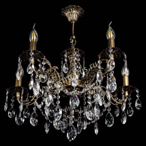 Люстра бронзовая Муза №5 журавлик в Магнитогорске Гусь Хрустальный