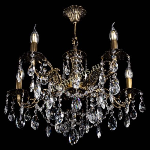 Люстра бронзовая Муза №5 журавлик в Магнитогорске Гусь Хрустальный