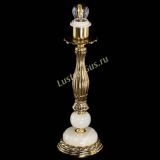 Бронзовая настольная лампа Оникс №1 с абажуром в Магнитогорске Бронзовая настольная лампа Оникс №1 с абажуром в Магнитогорске