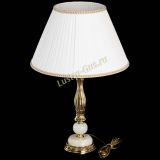 Бронзовая настольная лампа Оникс №1 с большим абажуром в Магнитогорске Бронзовая настольная лампа Оникс №1 с большим абажуром в Магнитогорске