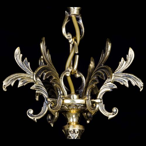 Люстра бронзовая Олимпия №6/3 лучик в Магнитогорске Гусь Хрустальный