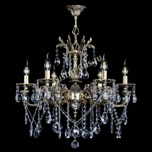 Люстра бронзовая Олимпия №6/3 баден в Магнитогорске Гусь Хрустальный