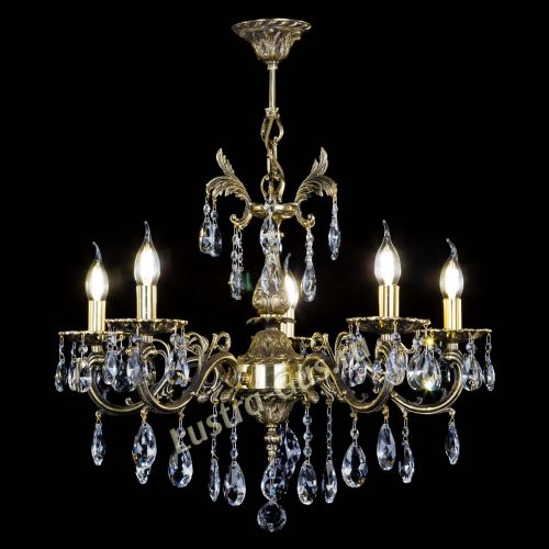 Люстра бронзовая Олимпия №5/1 журавлик в Магнитогорске Гусь Хрустальный