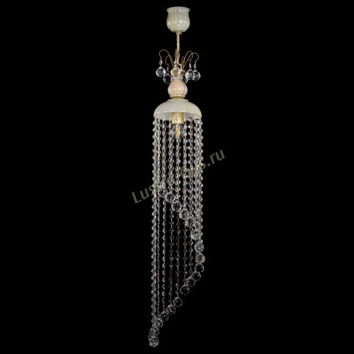 Люстра бронзовая Оникс №1/2 шар в Магнитогорске Гусь Хрустальный