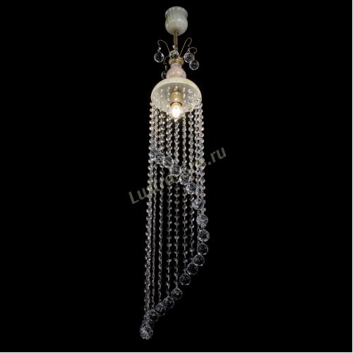 Люстра бронзовая Оникс №1/2 шар в Магнитогорске Гусь Хрустальный