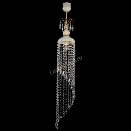 Люстра бронзовая Оникс №1/2 журавлик в Магнитогорске Гусь Хрустальный