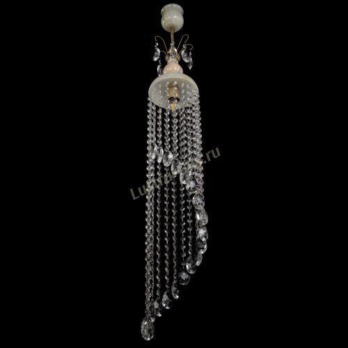 Люстра бронзовая Оникс №1/2 звездочка в Магнитогорске Гусь Хрустальный