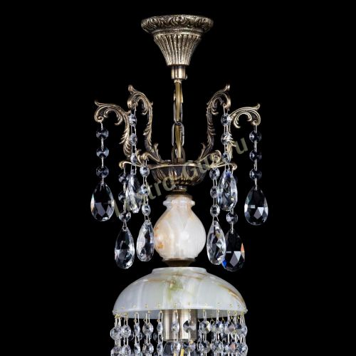 Люстра бронзовая Оникс №1/3 баден в Магнитогорске Гусь Хрустальный