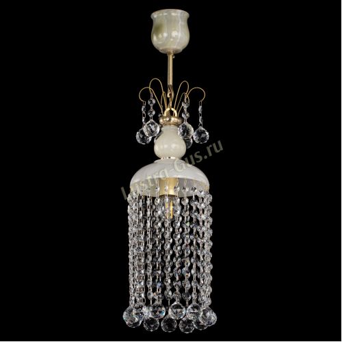 Люстра бронзовая Оникс №1 шар в Магнитогорске Гусь Хрустальный