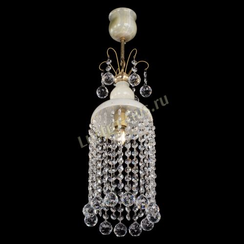 Люстра бронзовая Оникс №1 шар в Магнитогорске Гусь Хрустальный