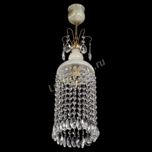 Люстра бронзовая Оникс №1 журавлик в Магнитогорске Гусь Хрустальный