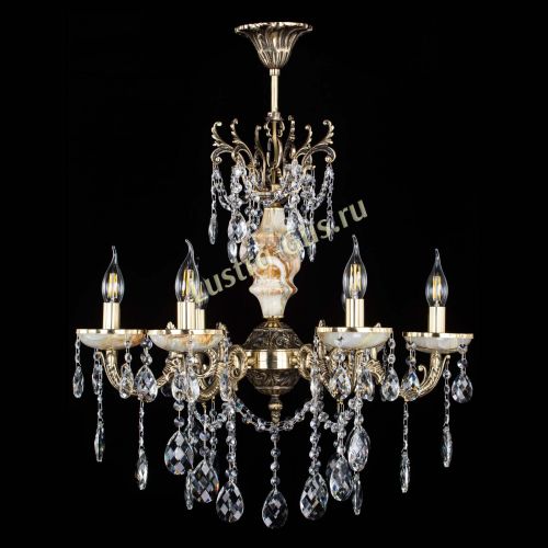 Люстра бронзовая Оникс №6/2 баден в Магнитогорске Гусь Хрустальный