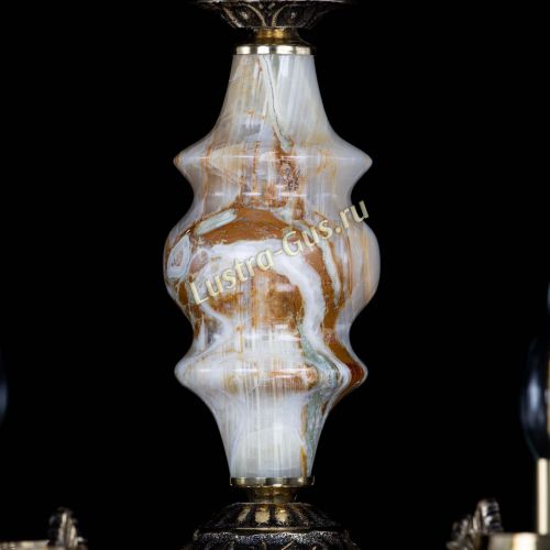 Люстра бронзовая Оникс №6/2 шар в Магнитогорске Гусь Хрустальный