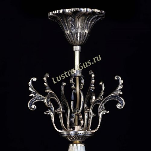 Люстра бронзовая Оникс №6/2 шар в Магнитогорске Гусь Хрустальный