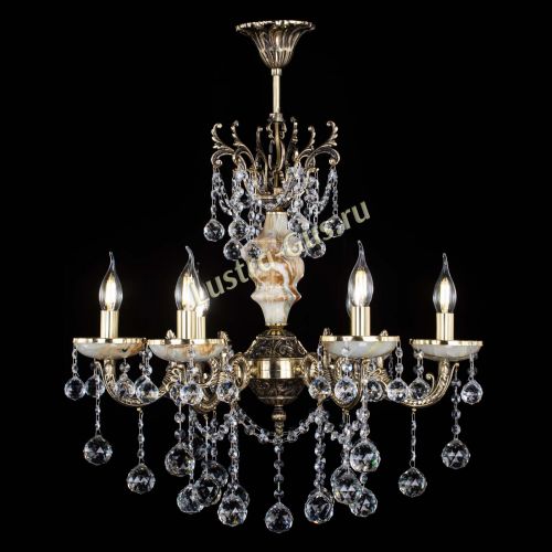 Люстра бронзовая Оникс №6/2 шар в Магнитогорске Гусь Хрустальный