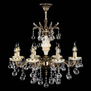 Бронзовая люстра Люстра бронзовая Оникс №8/1 шар