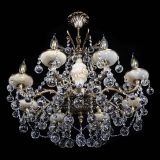 Люстра бронзовая Оникс №8/2 шар в Магнитогорске